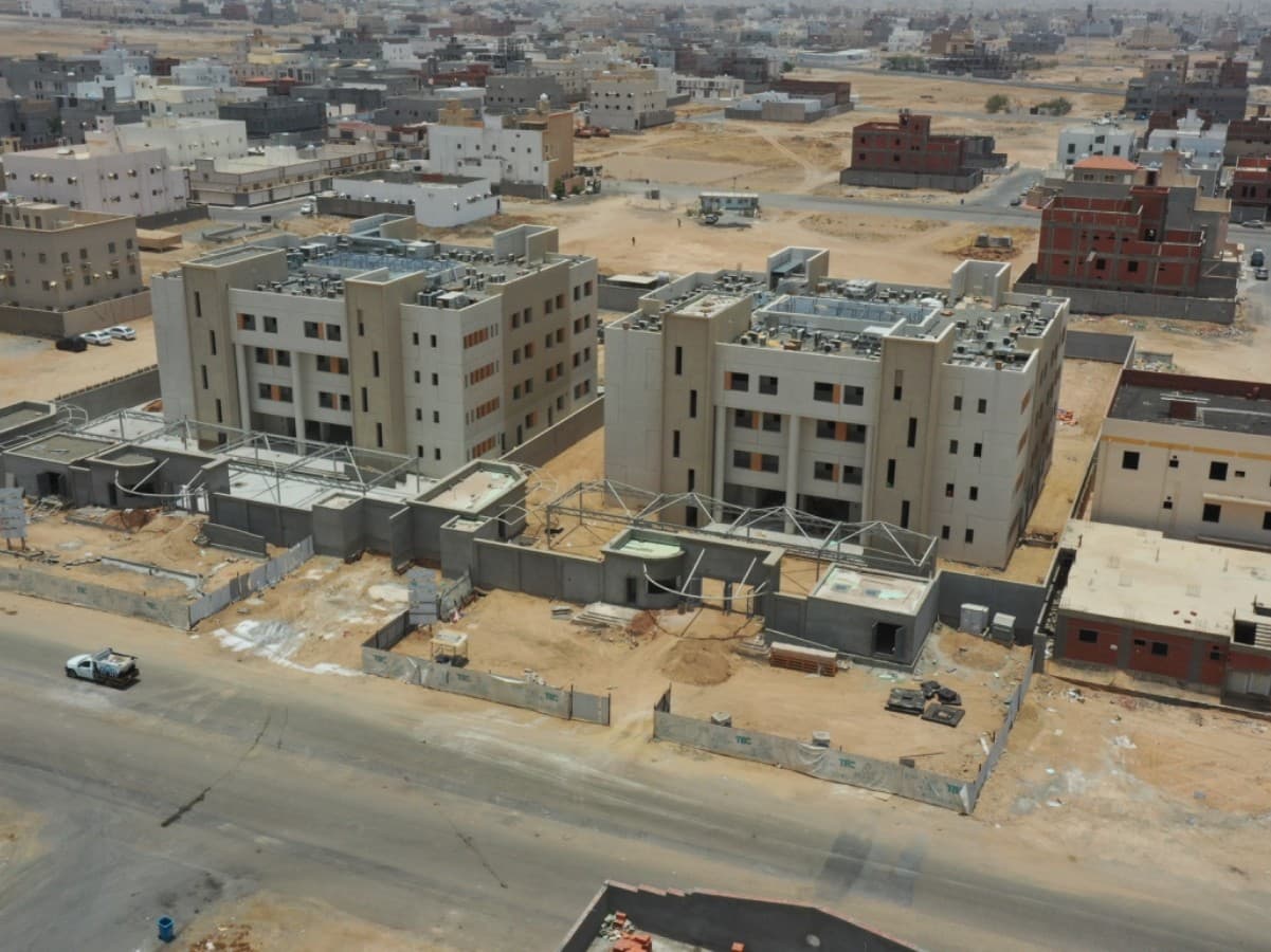 Engineering plan for the construction of five schools for TBC in Jeddah